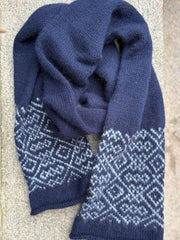 Northern Scarf, knitting kit in Önling No 1