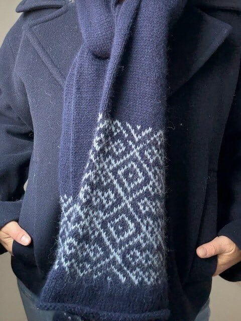 Northern Scarf, knitting kit in Önling No 1