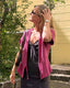 Lido wrap cardigan by Hanne Falkenberg, No 21 knitting kit