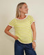 Striped summer top by Önling, No 21 knitting kit