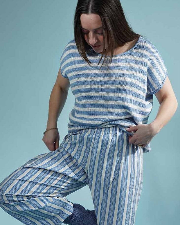 Ohoy summer top | Summer stripes | Designed by Önling