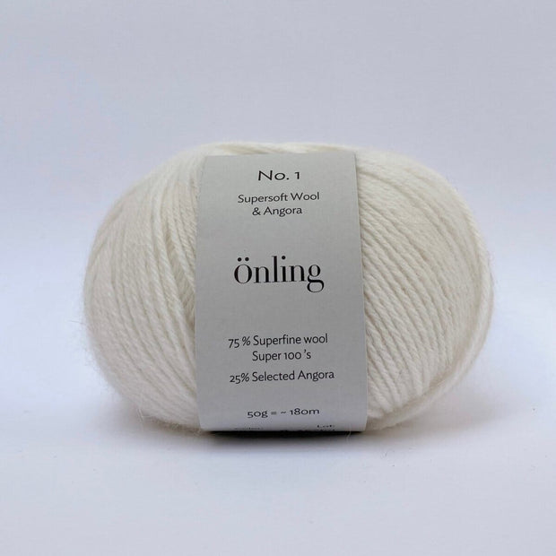 Önling No 1: Luxury Merino - Angora blend yarn