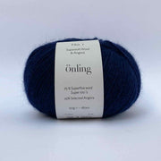 Önling No 1 - merino and angora yarn Yarn Lanecardate Navy (252, Navy)