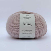 Önling No 1 - merino and angora yarn Yarn Lanecardate Dusty rose (103501, warm grey)