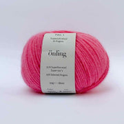 Önling No 1 - merino and angora yarn Yarn Lanecardate Pink (40051, rose)