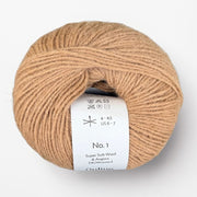Önling No 1: Luxury Merino - Angora blend yarn - Camel brown (018)