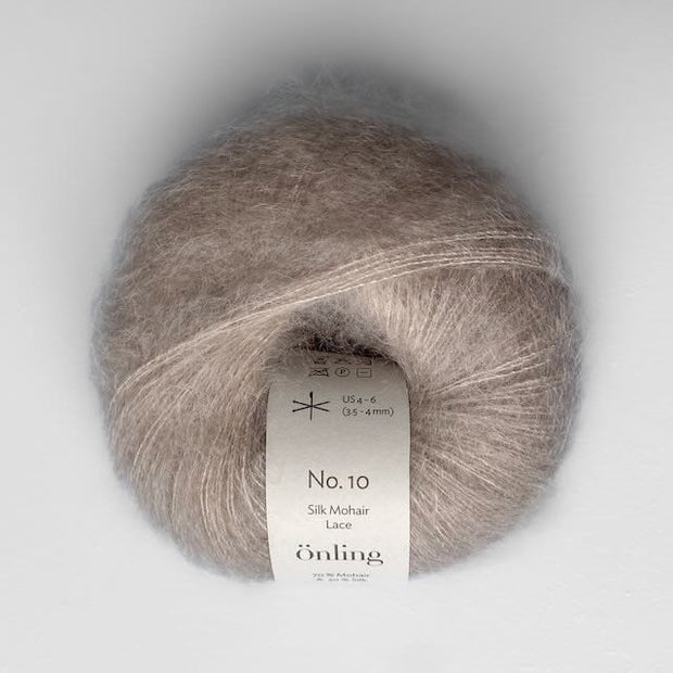 Önling No 10: Luxurious and exquisite silk mohair - Cold light beige (006)