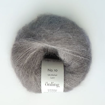 Önling No 10: Luxurious and exquisite silk mohair - Slate grey (003)