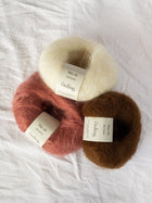 Puff Your Vibe by Knit your vibe, No 12 + silk mohair knitting kit Knitting kits Knit Your Vibe