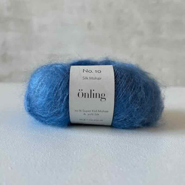 Önling No 10, Silk Mohair yarn Yarn Önling Yarn Jeans blue (1765)