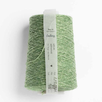 Önling No 12: All - season wool and cotton blend yarn - Light green 6