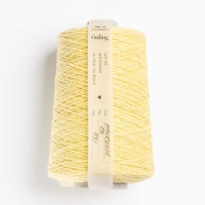 Önling No 12: All - season wool and cotton blend yarn - Oat Yellow 5