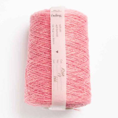 Önling No 12: All - season wool and cotton blend yarn - Rose 17