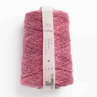 Önling No 12: All - season wool and cotton blend yarn - Blackcurrant sorbet 36