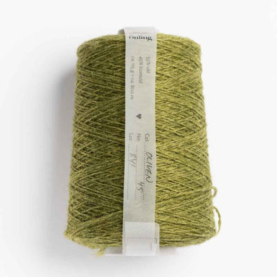 Önling No 12: All - season wool and cotton blend yarn - Olive Green 45