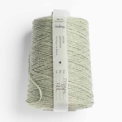 Önling No 12: All - season wool and cotton blend yarn - Tea green 47
