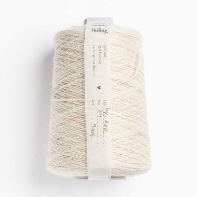Önling No 12: All - season wool and cotton blend yarn - Light Flax 24