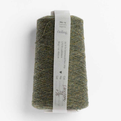 Önling No 13: Companion yarn cob - web weight - Forrest green 38