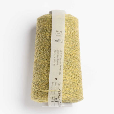 Önling No 13: Companion yarn cob - web weight - Yellow melange 42