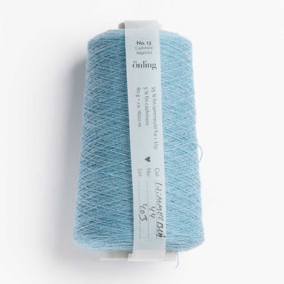 Önling No 13: Companion yarn cob - web weight - Sky blue 44