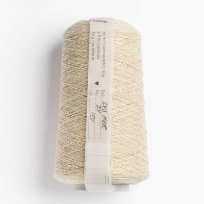 Önling No 13: Companion yarn cob - web weight - Light Flax 24