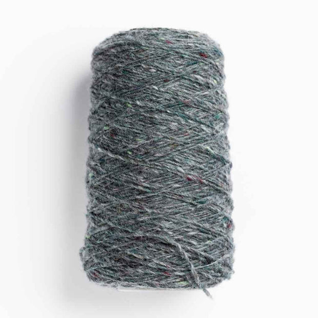 Önling No 16: Luxury tweed mohair yarn - Dark grey/blue