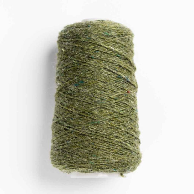 Önling No 16: Luxury tweed mohair yarn - Olive green