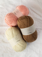 Ellen sweater, No 18 + Silk mohair knitting kit Knitting kits Önling - Katrine Hannibal 