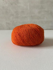 Önling No 20, Hanne Falkenberg Shetlandsuld Garn Önling 08 Orange