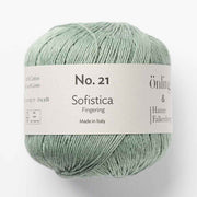 Önling No 21: Premium organic cotton linen yarn - Dusty Petrol (421/110)