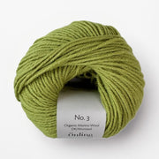 Önling No 3: 100% heavy organic merino wool - Kiwi green (019)