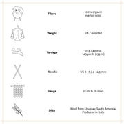 Önling No 3: 100% heavy organic merino wool - Off White (007) Yarn Önling Yarn