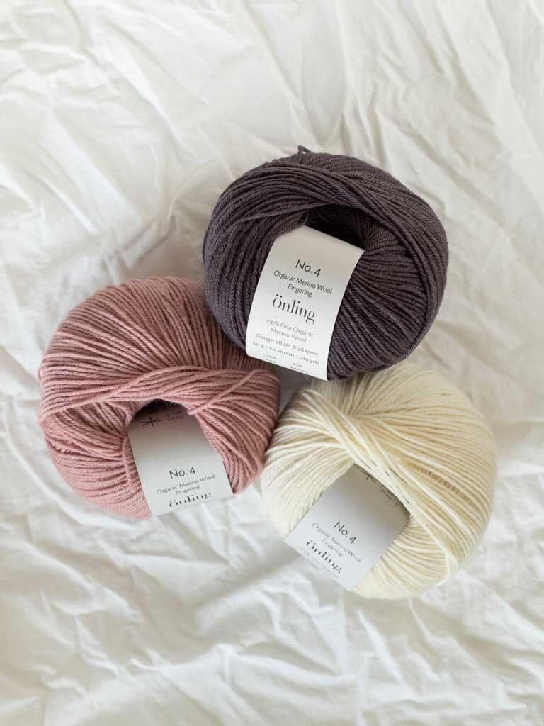Önling No 4: Organic fine merino wool yarn | Fingering weight 