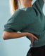 Paloma T-shirt With Puff Sleeves, Everyday knitting kit