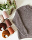 Petra Brioche Sweater, No 12 + silk mohair knitting kit