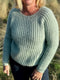 Petra Brioche Sweater, No 4 + silk mohair knitting kit