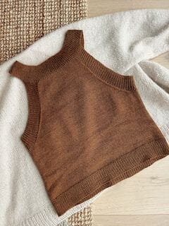 Pi Camisole by Creadia Studio, knitting pattern Knitting patterns Creadia