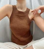 Pi Camisole by Creadia Studio, knitting pattern Knitting patterns Creadia