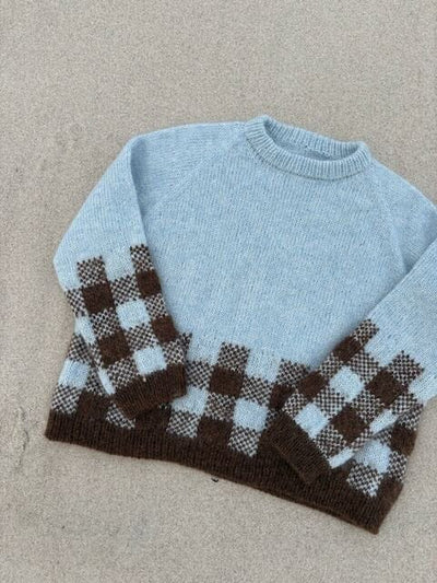 Picnic Sweater by Lene Krogh, pdf knitting pattern (UK, NO, DE)