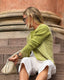 Print jacket by Hanne Falkenberg, No 20 knitting kit Knitting kits Hanne Falkenberg