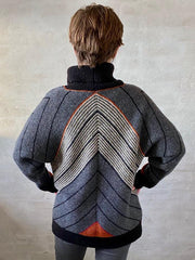 Profil sweater af Hanne Falkenberg, strikkekit Strikkekit Hanne Falkenberg