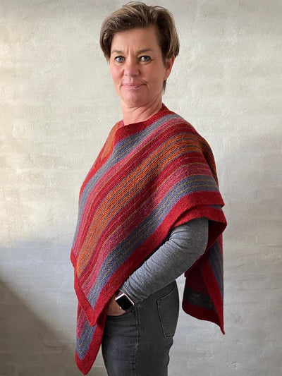 Promenade shawl by Hanne Falkenberg, knitting pattern Knitting patterns Hanne Falkenberg