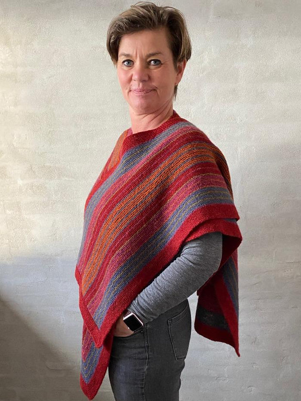 Promenade shawl by Hanne Falkenberg, knitting pattern Knitting patterns Hanne Falkenberg