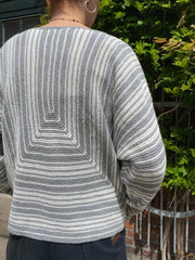 Pyramide jumper by Hanne Falkenberg, No 21 knitting kit Knitting kits Hanne Falkenberg