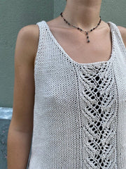 Rēsu summertop by Önling, knitting pattern Knitting patterns Önling - Katrine Hannibal