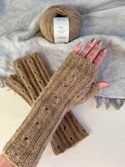 Rikke Wrist Warmers by Rikke Jönsson, No 3 kit (UK) Knitting kits Rikke Jönsson