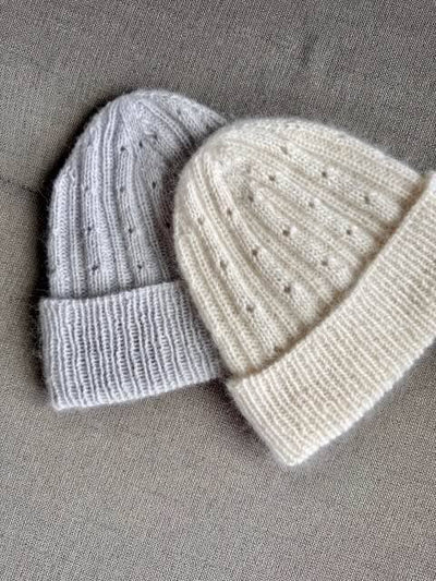 Rikke Beanie No 1 AND Wrist Warmers by Rikke Jönsson, No 1 kit Knitting kits Rikke Jönsson