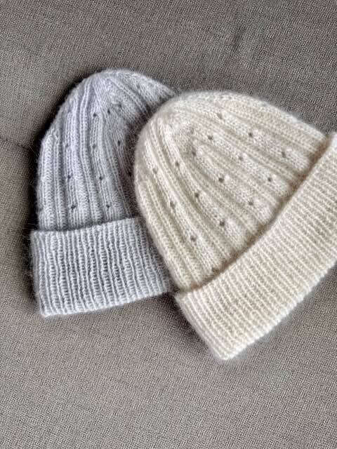 Rikke Beanie No 1 AND Wrist Warmers by Rikke Jönsson, No 1 kit Knitting kits Rikke Jönsson