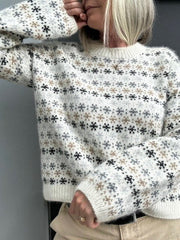 Rikke Bloom Sweater by Rikke Jönsson, No 3 knitting kit Knitting kits Rikke Jönsson