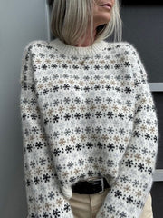 Rikke Bloom Sweater by Rikke Jönsson, No 3 knitting kit Knitting kits Rikke Jönsson